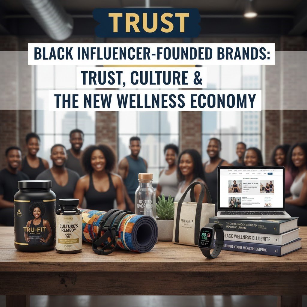 Black Influencer-Founded Health, Wellness, Fitness & Lifestyle Brands in the USA: Trust, Culture, and the New Wellness Economy