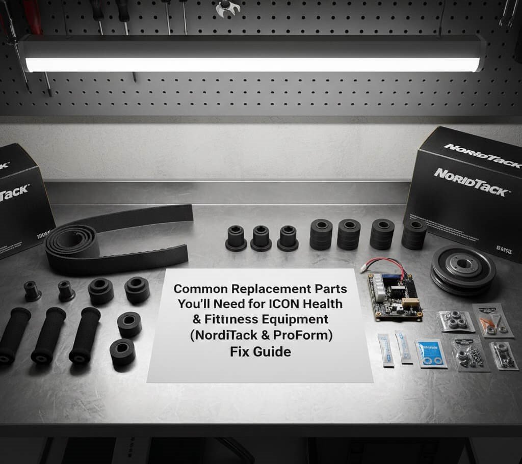 Common Replacement Parts You’ll Need for ICON Health & Fitness Equipment (NordicTrack & ProForm Fix Guide)