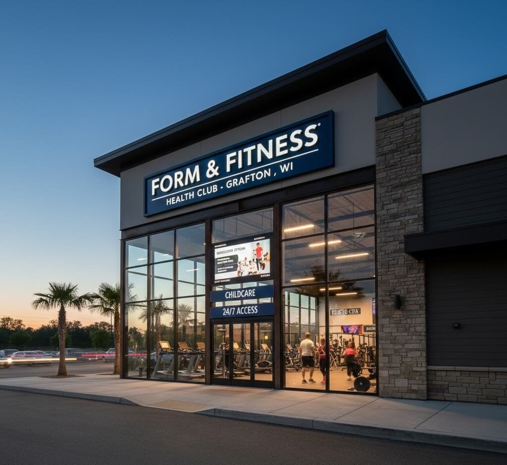 Form & Fitness Health Club Grafton (WI): Membership Options, Classes, Childcare, 24/7 Access, and What to Expect