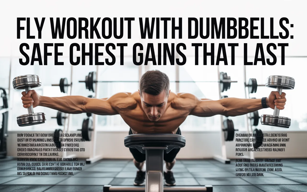 Fly Workout With Dumbbells: Safe Chest Gains That Last