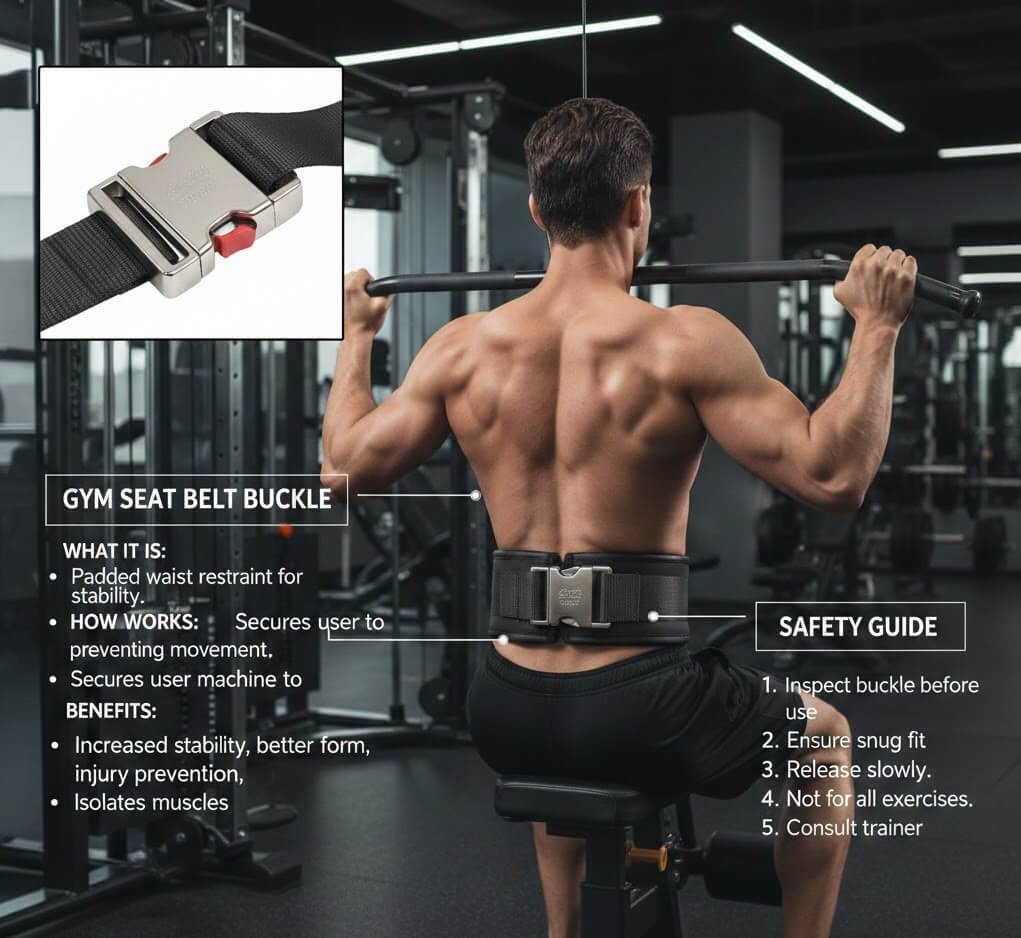Gym Seat Belt Buckle What It Is, How It Works, Benefits & Safety Guide