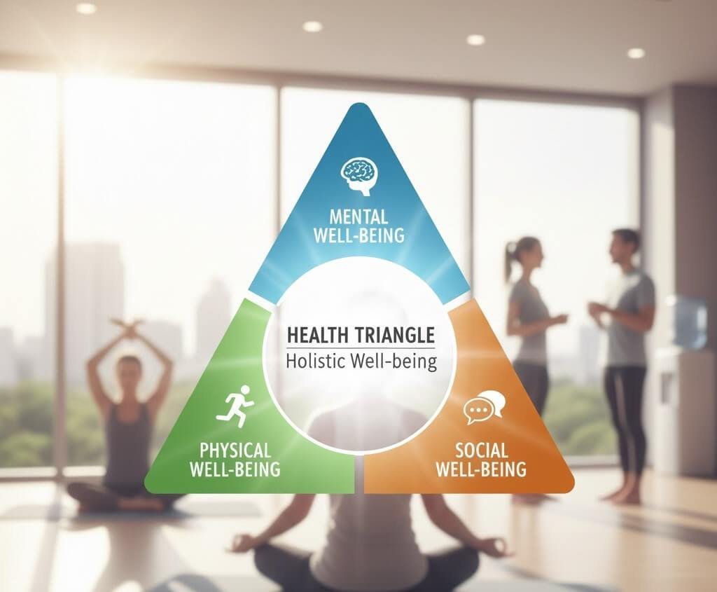 Health Triangle Explained: The 3 Pillars of Physical, Mental & Social Well-Being