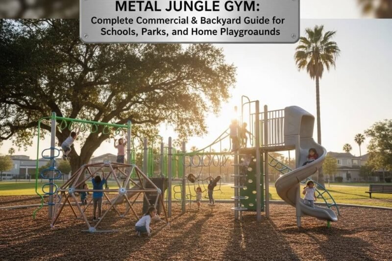 Metal Jungle Gym Complete Commercial & Backyard Guide for Schools, Parks, and Home Playgrounds