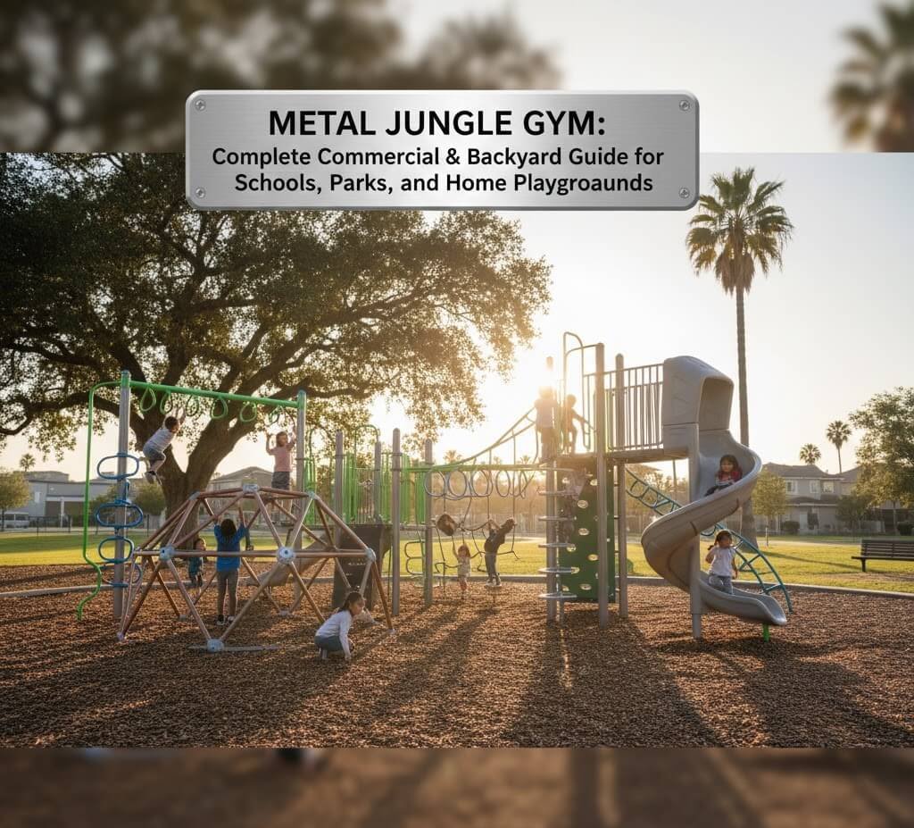 Metal Jungle Gym Complete Commercial & Backyard Guide for Schools, Parks, and Home Playgrounds