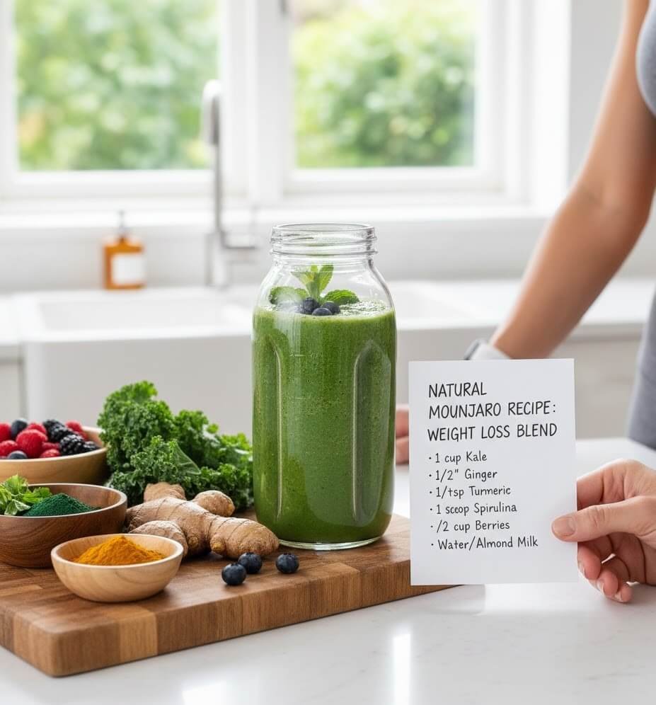 Natural Mounjaro Recipe for Weight Loss – Safe, Proven & Natural Results