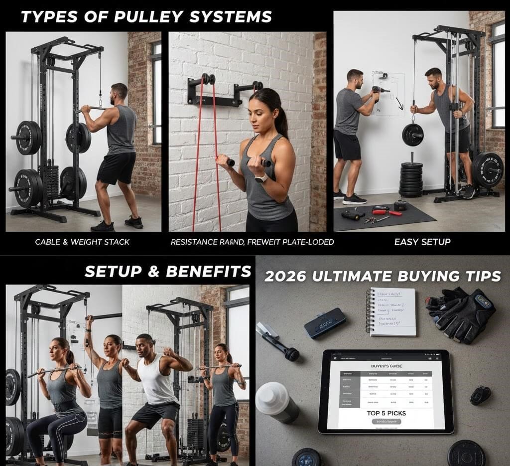 Pulley System for Home Gym Ultimate 2026 Guide to Types, Setup, Benefits & Buying Tips